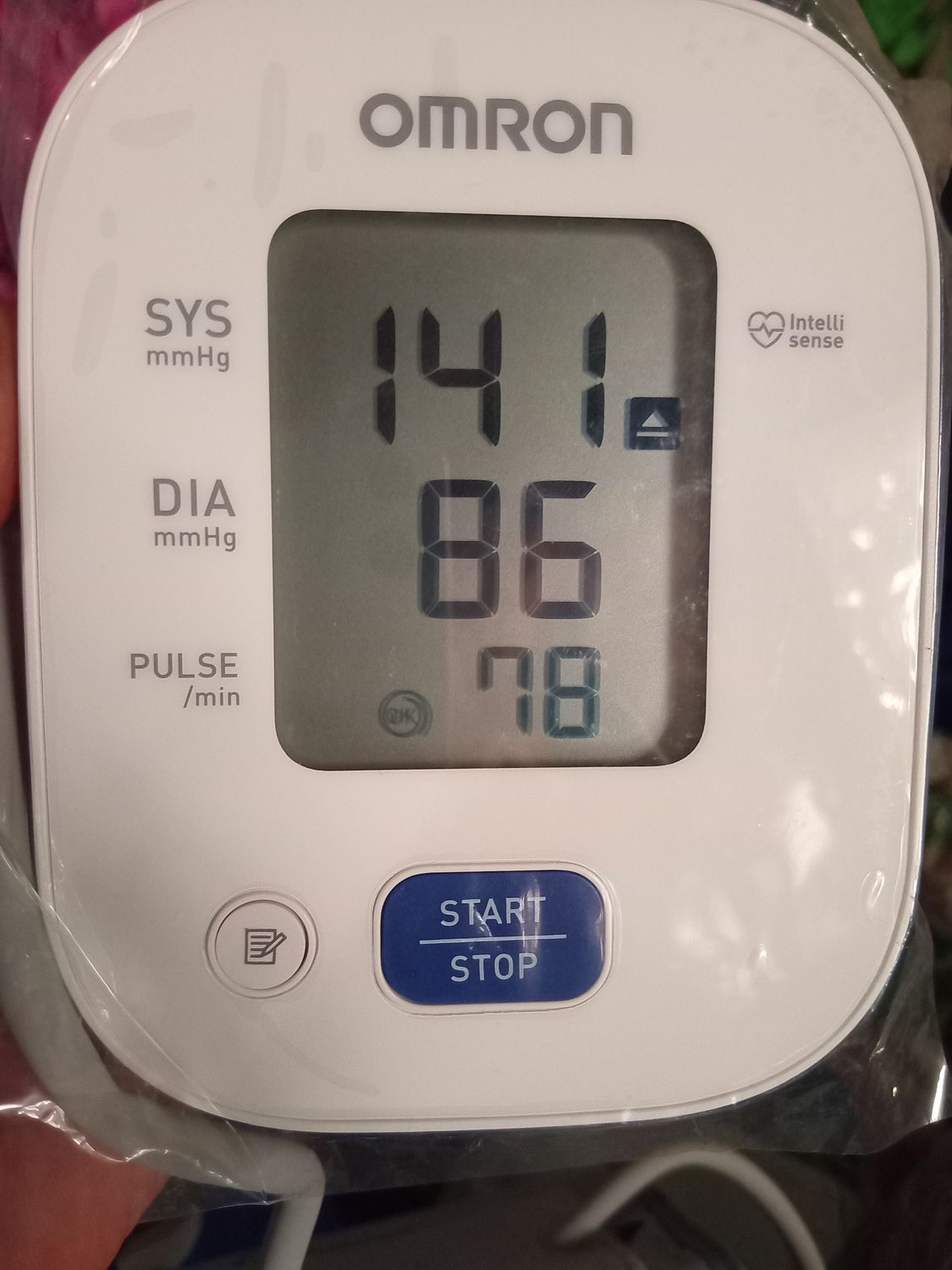 Digital blood pressure monitor