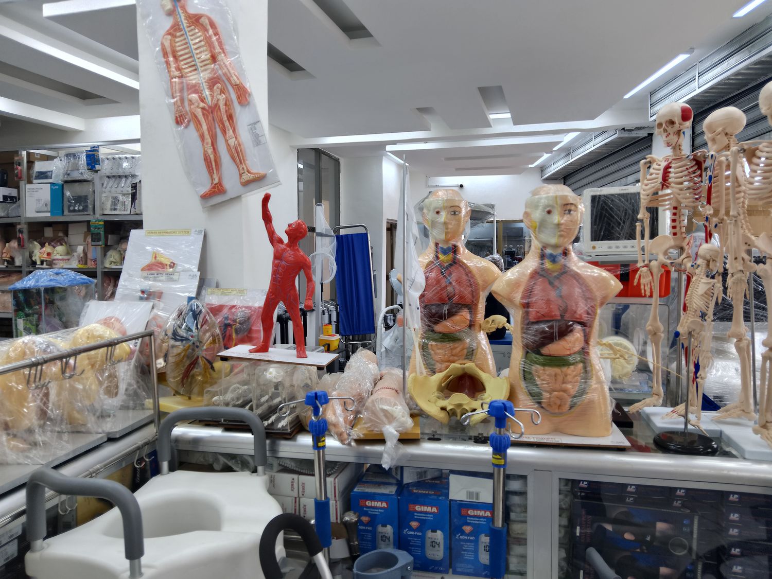 Index Limited medical equipment showroom in Sierra Leone