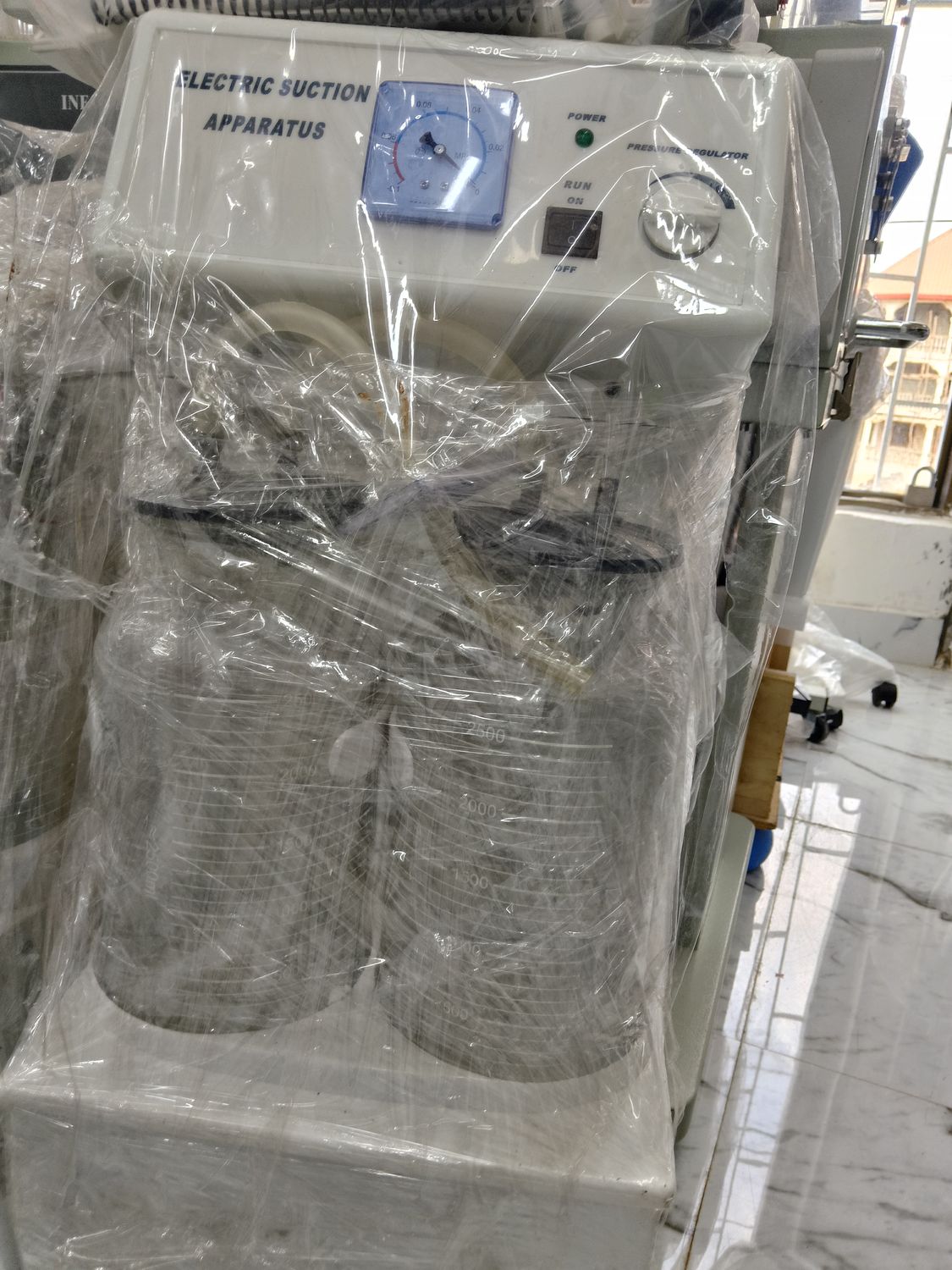 Electric suction apparatus