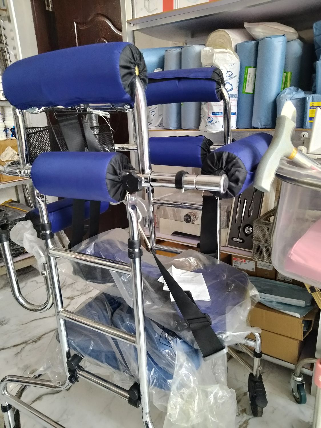 Patient transfer and commode chair